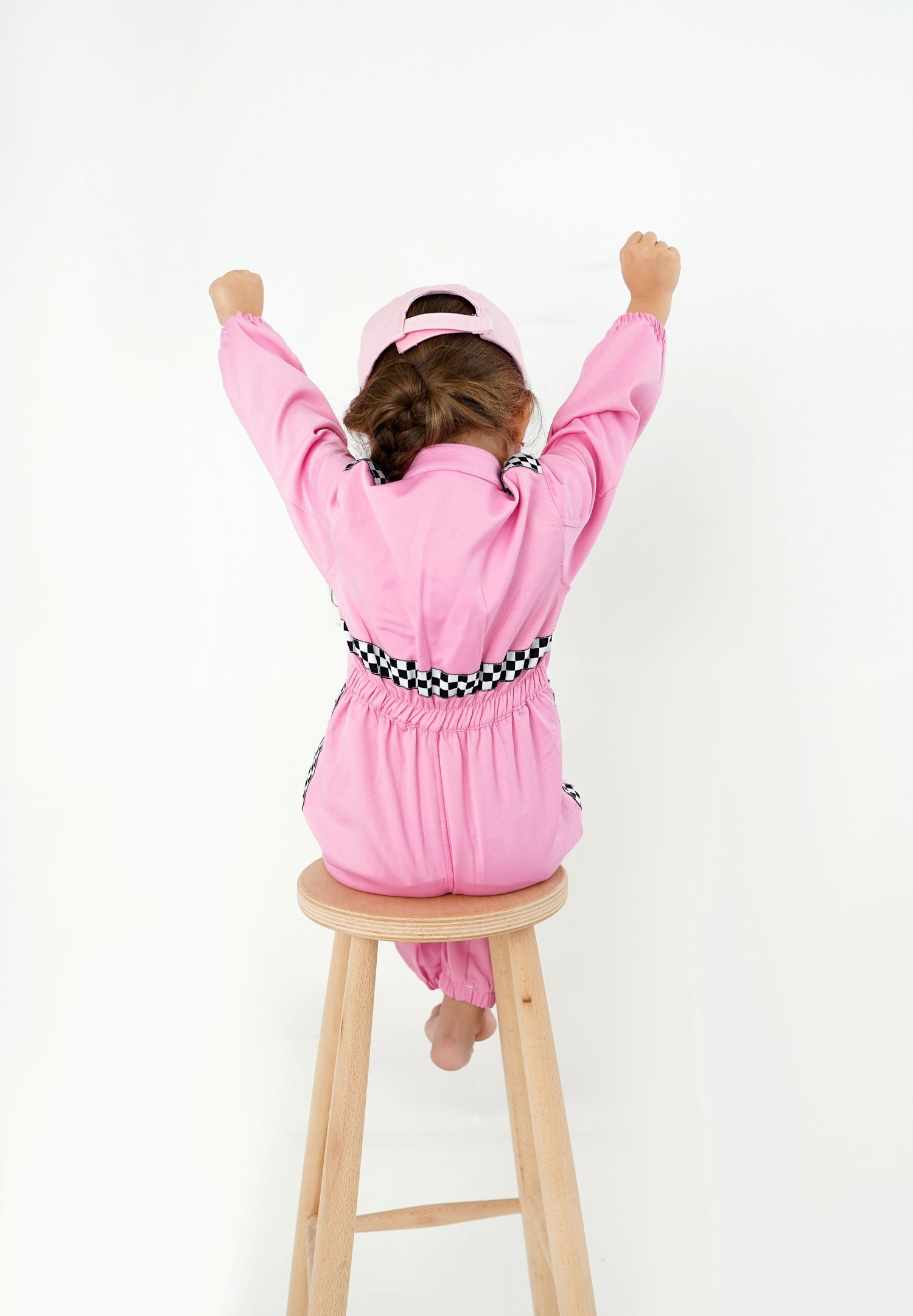 Pink Race F1 costume toddler Baby Girl Dress