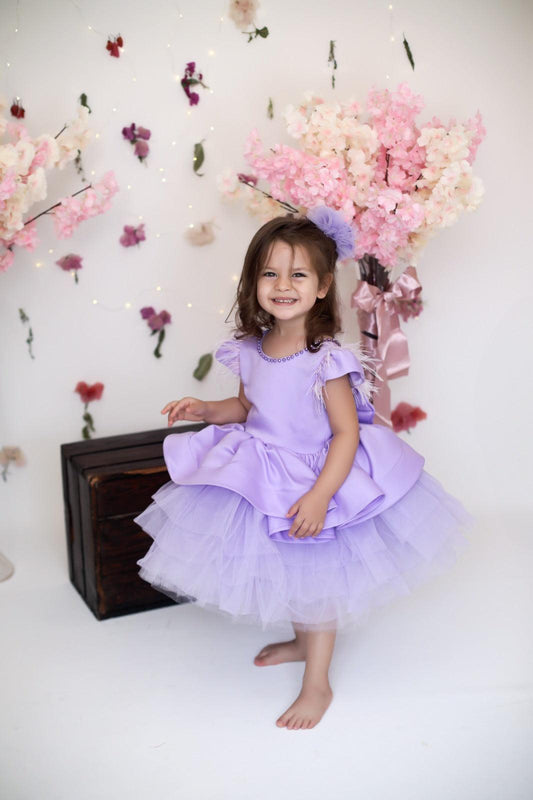 Ruffle Dress Girl