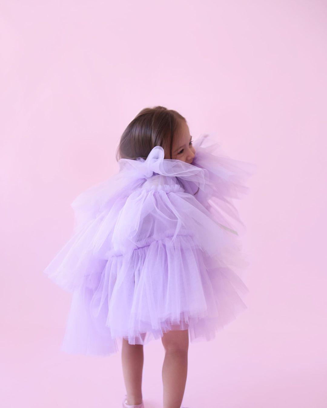 Ballerina Tutu White Lilac