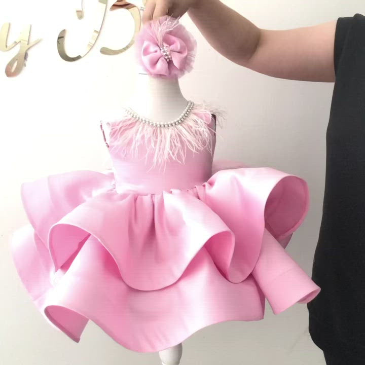 Pink Kids Dress 
