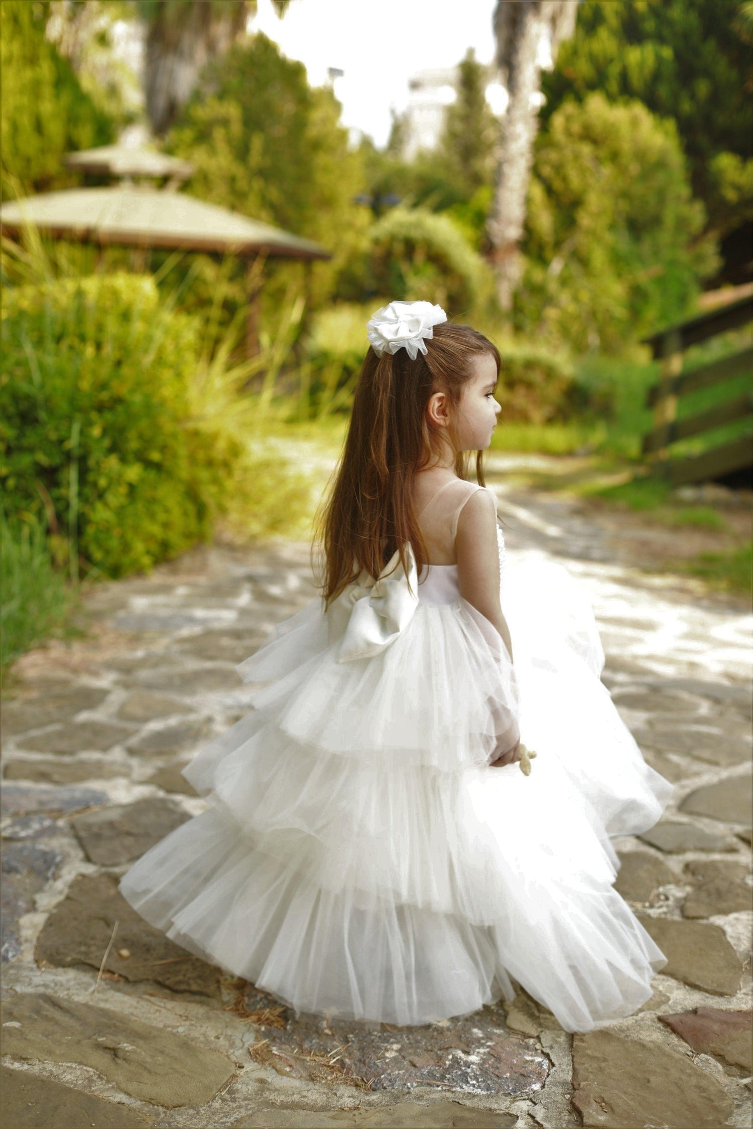 White Dress For Kids 