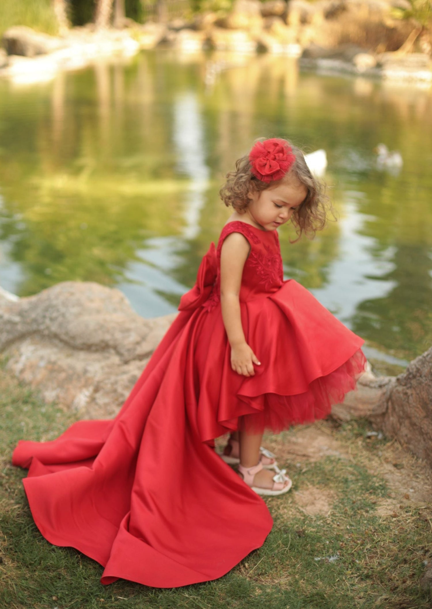 6 month red dress Baby Red Dress