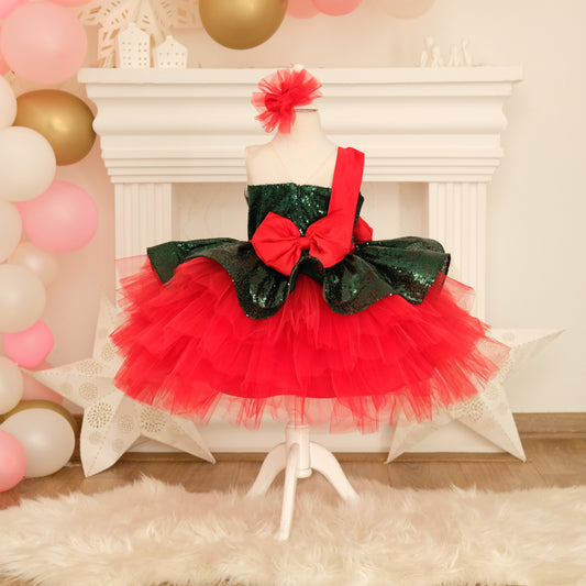 Gloria Christmas Girl Dress