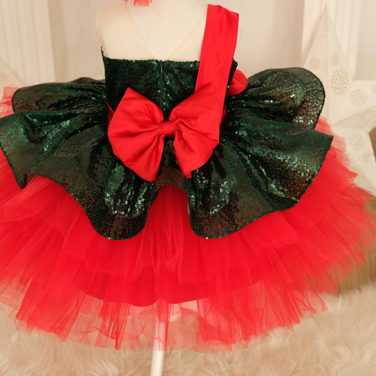 Gloria Christmas Girl Dress