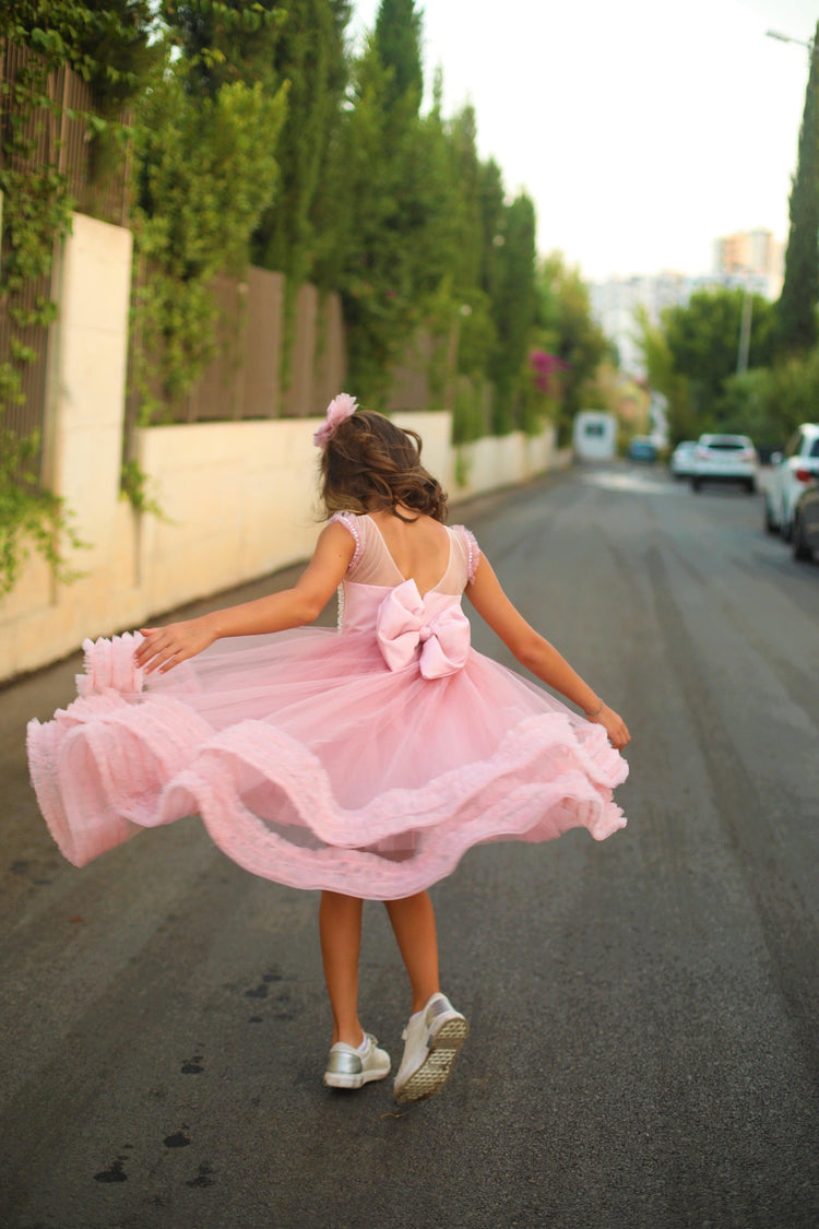 Girl Dress Blush