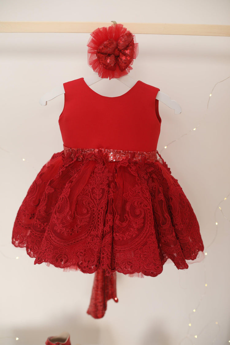 Baby Girl Red Dress