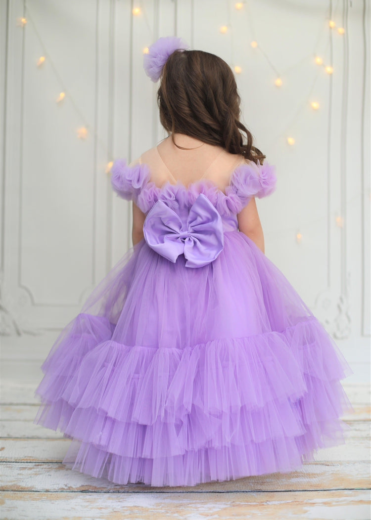 Purple Baby Girl Dress