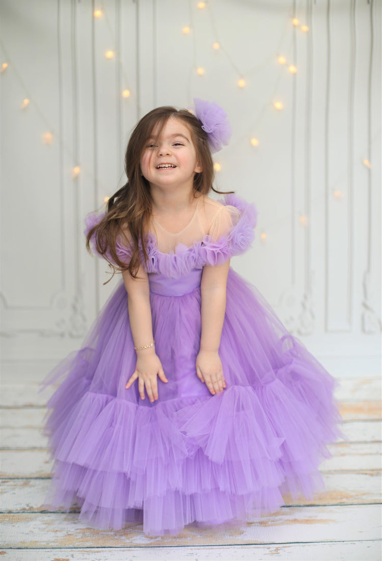 Purple Baby Girl Dress