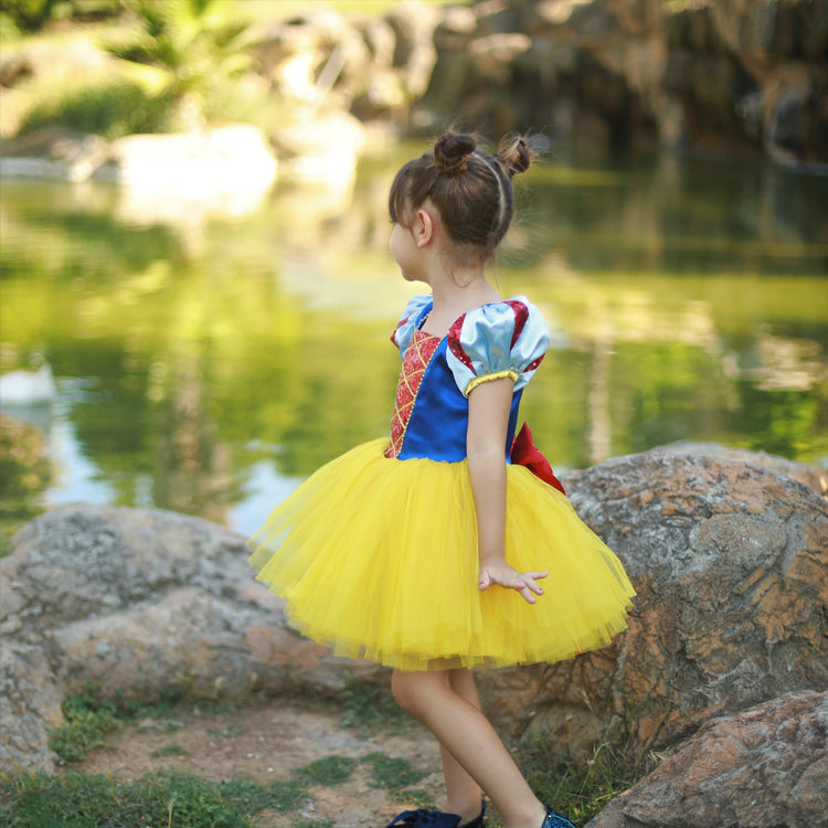 Snow white tutu dress