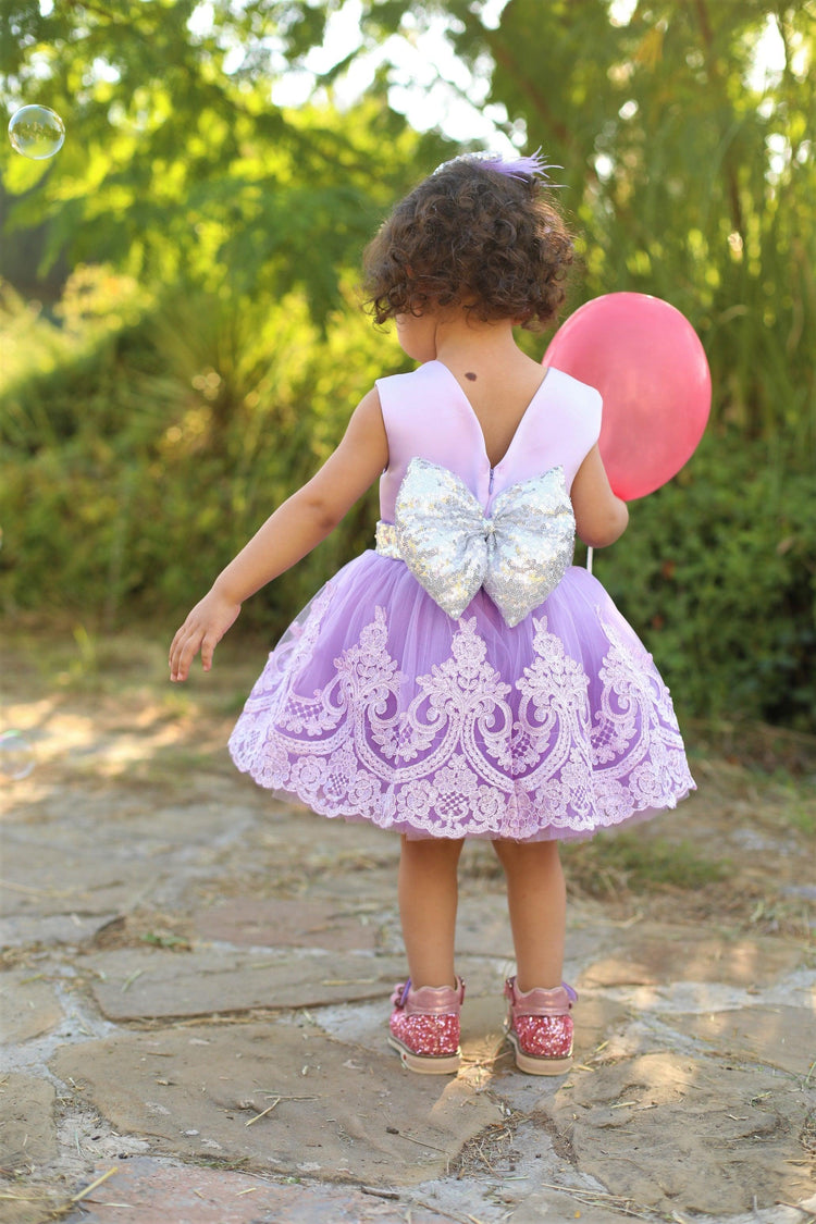 Lilac Girl Dress 
