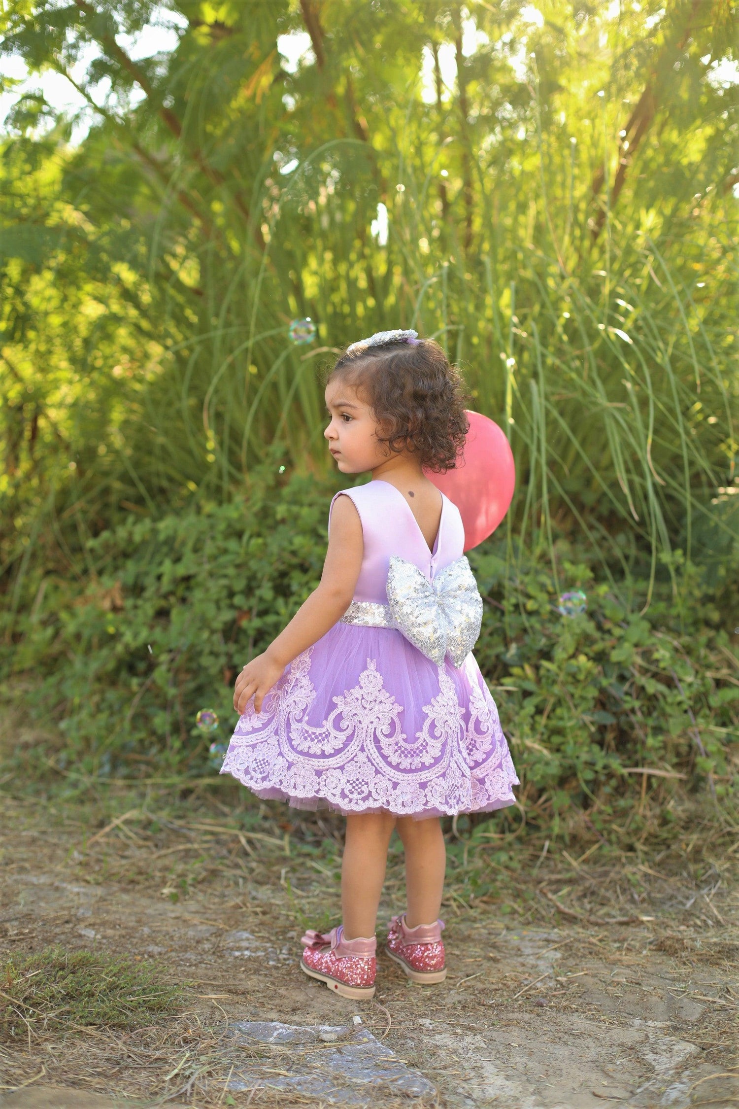 Lilac Girl Dress 