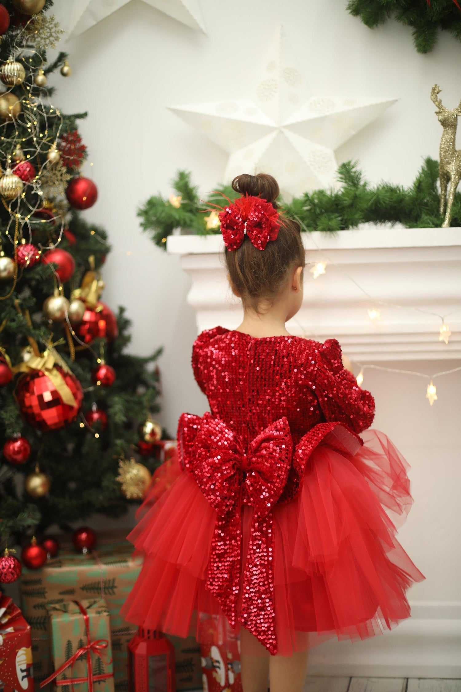Red New Year Dress Girl | Dress Red Red New Year Dress Girl | Dress Red