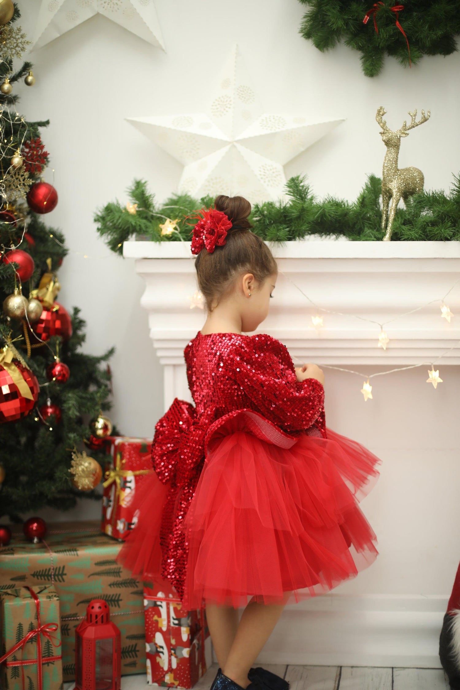Red New Year Dress Girl | Dress Red Red New Year Dress Girl | Dress Red