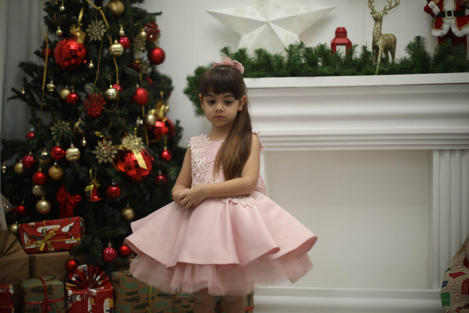 Bonita Blush short Dress