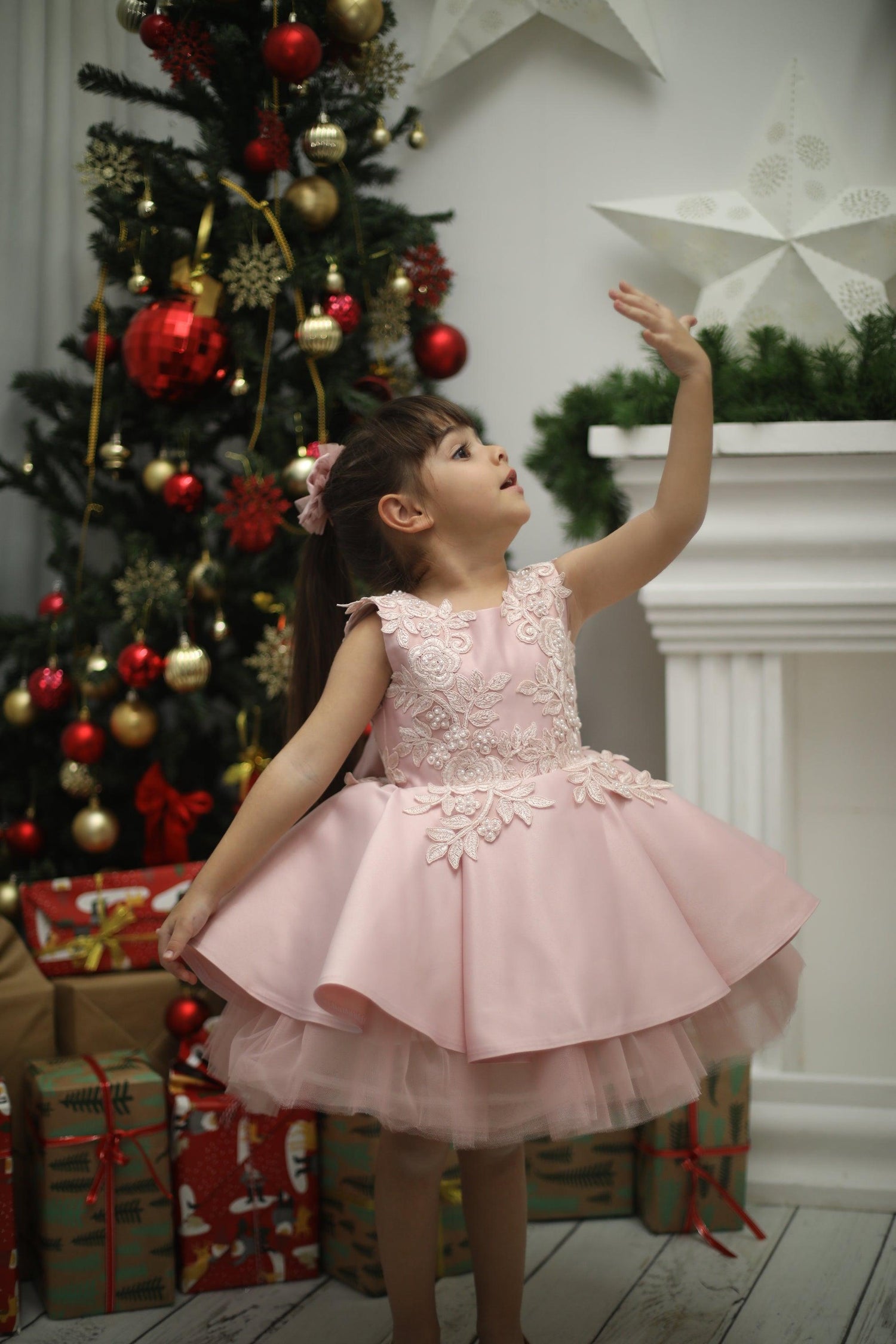 Bonita Blush short Dress
