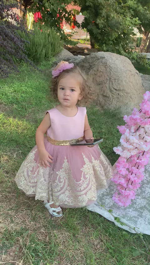 Girl Pink Dress