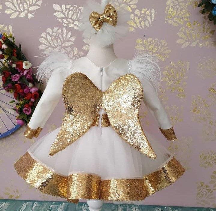 Gold Angela Dress 