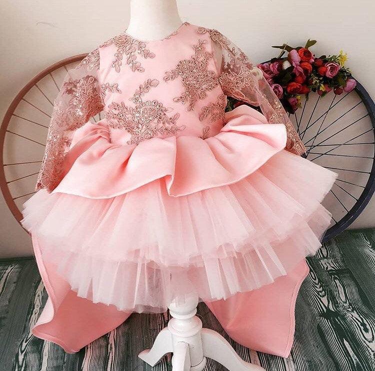 Mother and Daughter Pink Dream Dress - MyBabyByMerry 