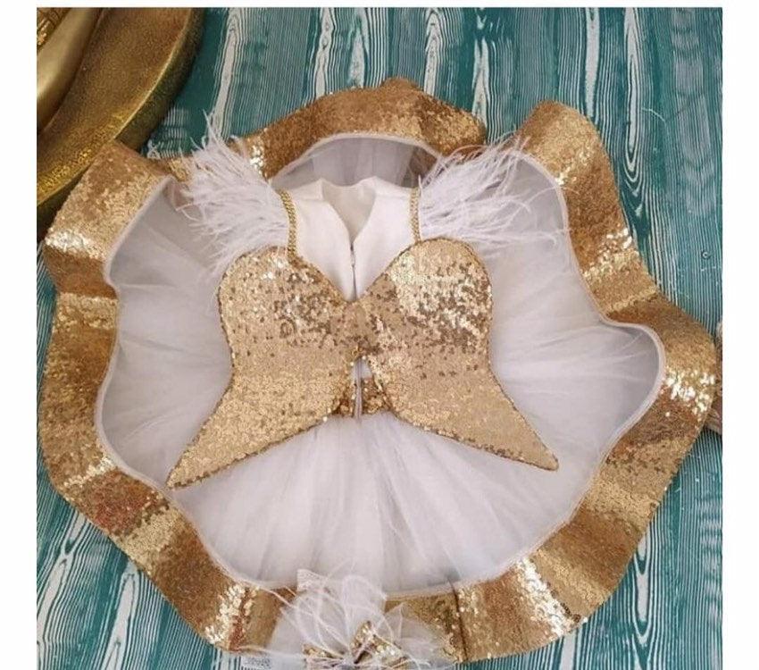 Gold Angela Dress 