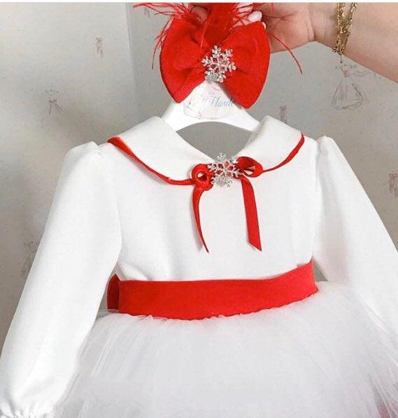 Winter Dress for Special Occasion - MyBabyByMerry 