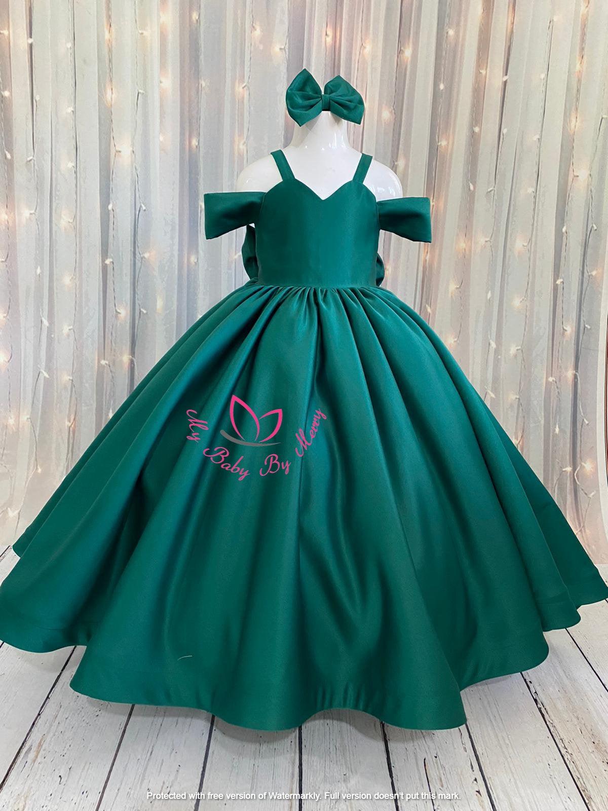 Emerald Green Dress