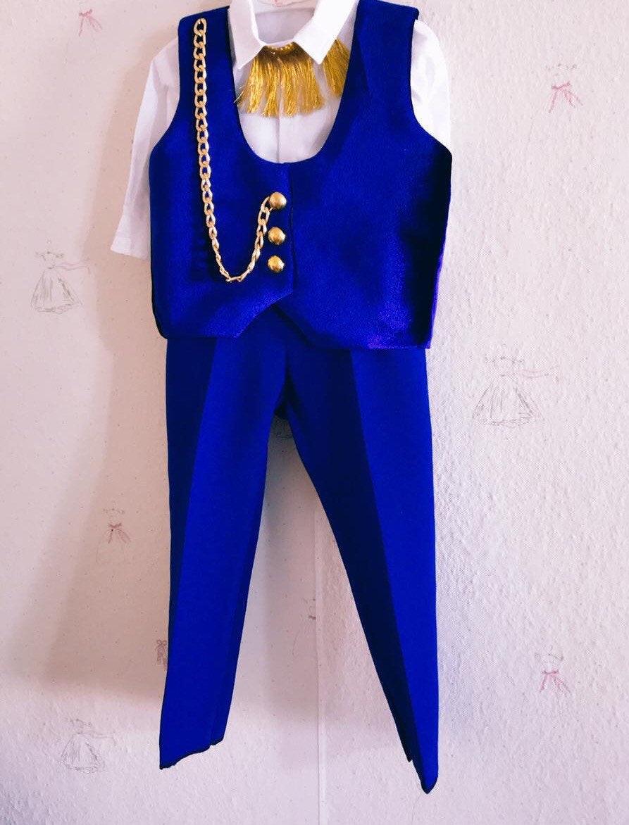 Adorable baby boy jumpsuit in royal blue, featuring a comfortable and stylish design. Perfect for everyday wear or special occasions, this jumpsuit offers a vibrant color and a cozy fit for your little one. Baby Girl Dress for Special Occasion