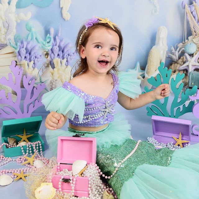 Ariel mermaid dress MyBabyByMerry Ariel mermaid dress MyBabyByMerry