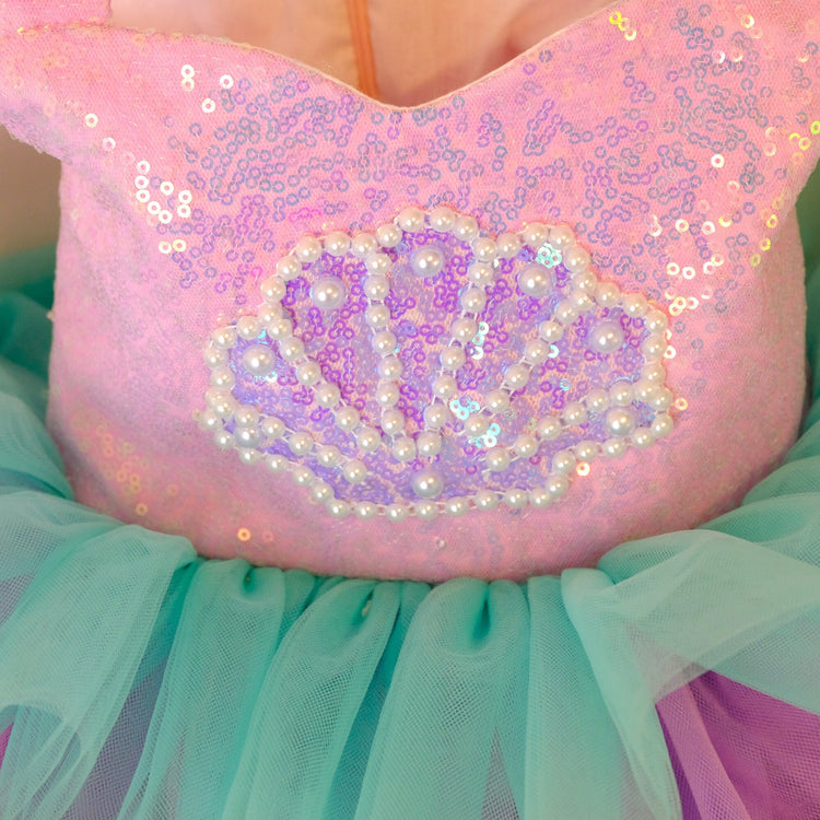 Girls Mermaid Princess Dress, Lilac Sequin Mermaid Party Dress, Mermaid Lilac Dress, Mermaid Baby Dress, Mermaid Tulle Tutu Dresses