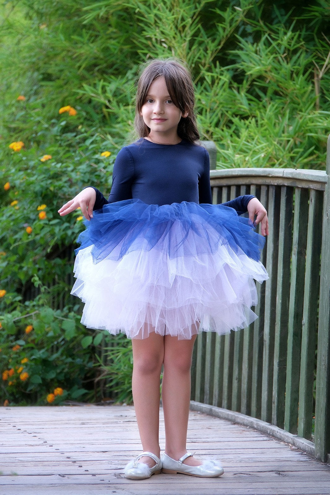 Ballerina tutu navy blue MyBabyByMerry Ballerina tutu navy blue MyBabyByMerry