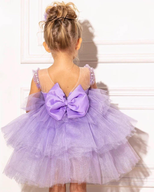 Ana Girl Dress Lilac