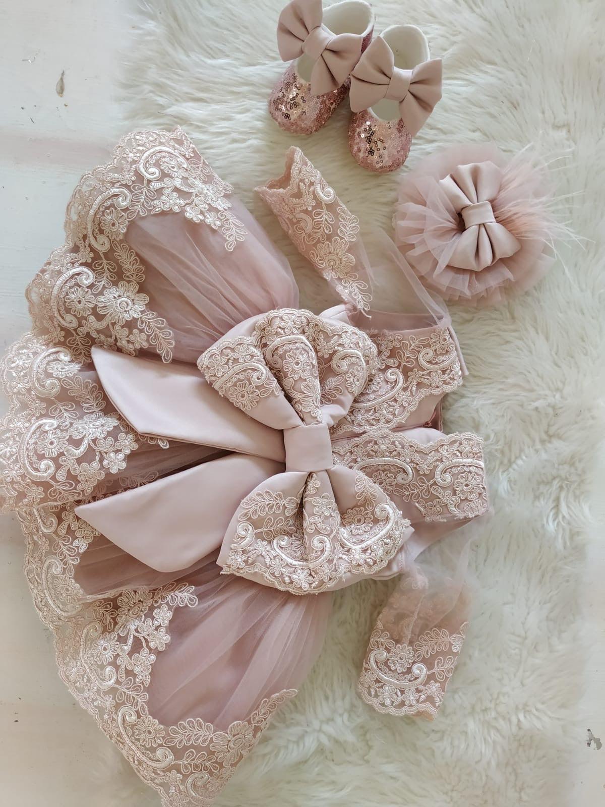 Blush Pink Infant Dress