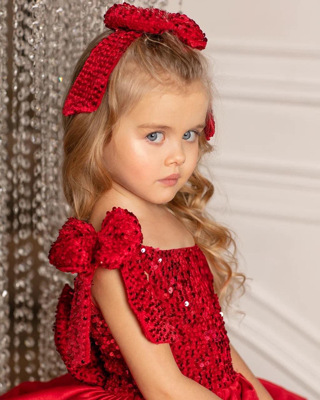 Red Velvet Dress