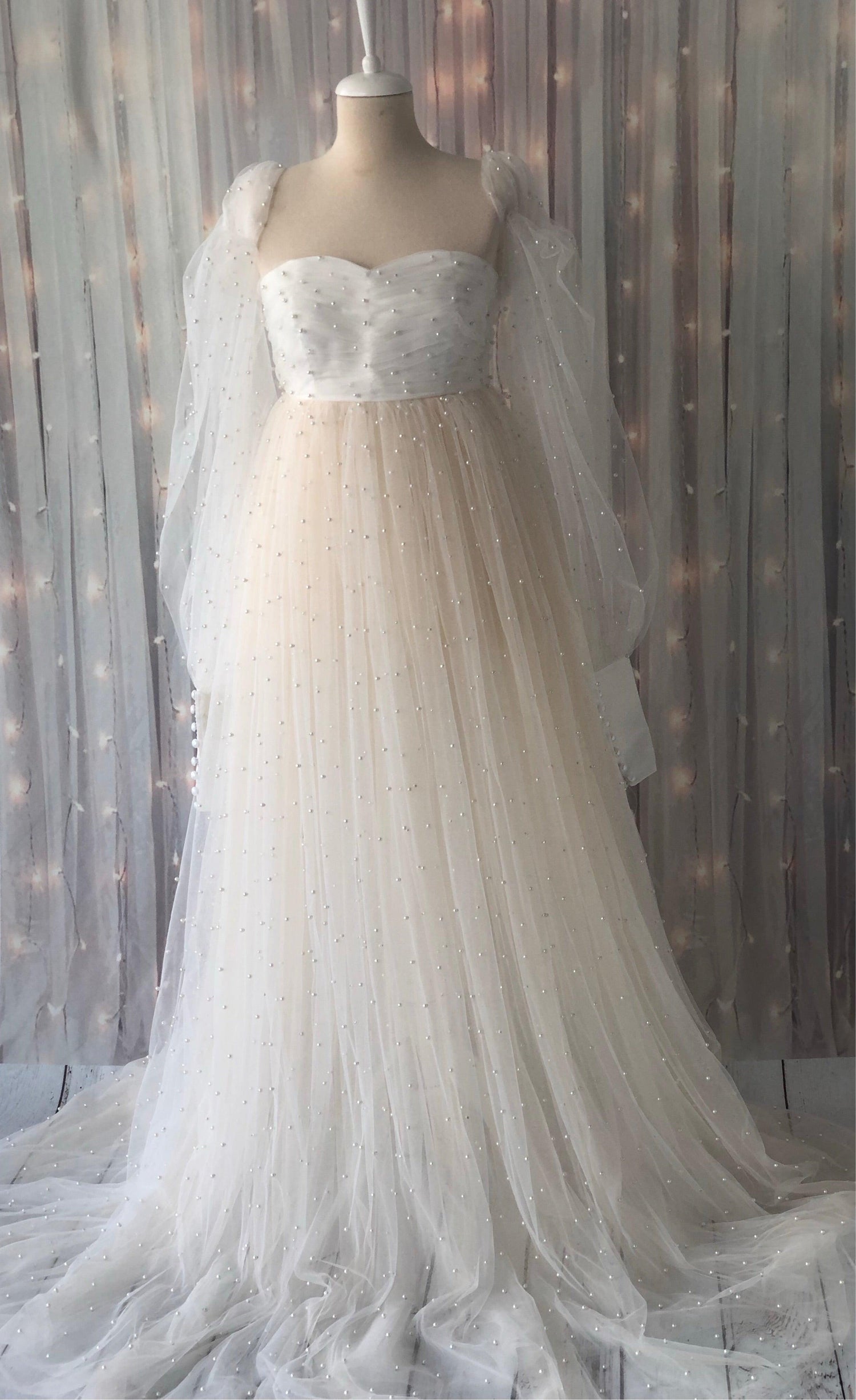 Strapless Wedding Dress